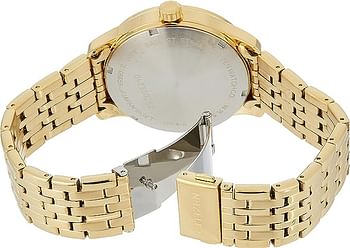 Citizen Men Gold Dial Stainless Steel Band Watch - NH8352-53P