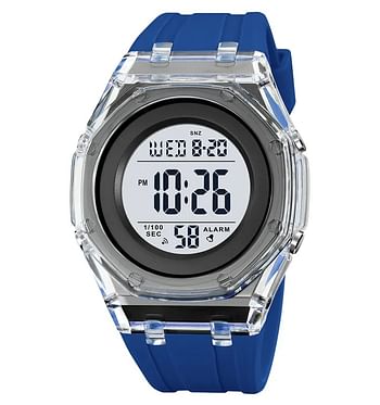 SKMEI Digital 2063 Rubber Water Resist Original Blue