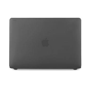 Moshi iGlaze HardShell Case for Apple Macbook Pro 13" 2020 - Ultra Slim & Lightweight, 2-Pc Construction Anti-Shock Anti Scratch, Raised Rubber feet, Air Flow design, Easy Install - Black