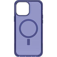 OTTERBOX iPhone 13 Pro Max - جراب Symmetry Plus - مصنوع من أجل MagSafe - أزرق شفاف