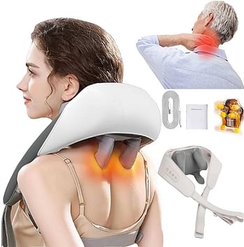 Shoulder And Neck Massager Shawl, Simulated Manual Massage 5D
