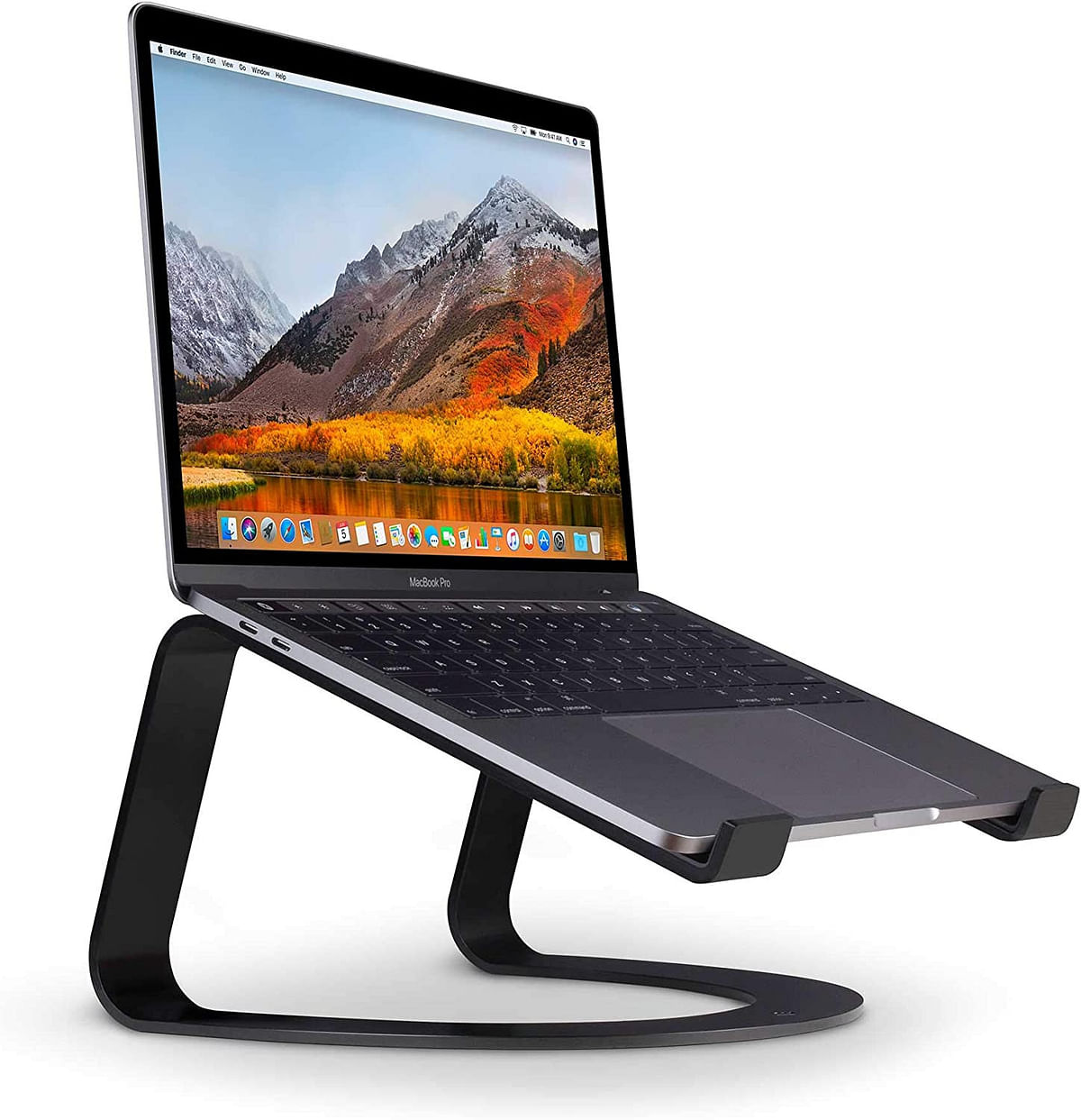 Twelve South - Curve Desktop Stand for MacBook - Black