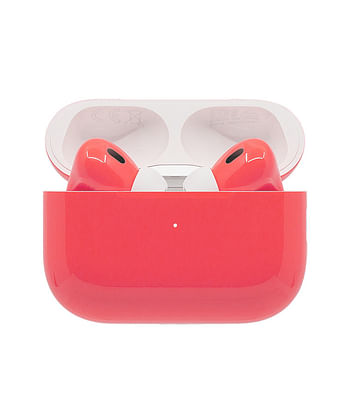 Apple Airpods Pro (2nd Generation) Customized By Caviar Glossy Coral Orange