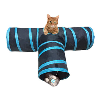 Its Meow Cat Tunnel - Blue