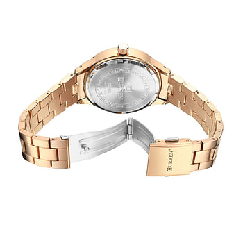 CURREN  9003 Stainless Steel Analog Watch For  Women .