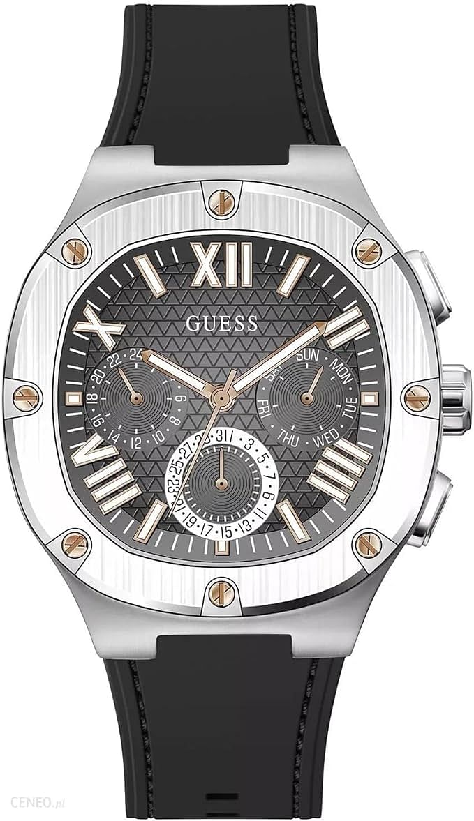 Guess gunmetal watch best sale