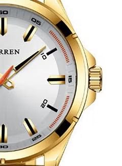 CURREN Men's 8320 Stainless Steel Analog Watch GOLD