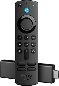 Amazn Fire TV Stick 4K (2nd Gen) Streaming Media Player With Alexa Voice Remote (3rd Gen) Black