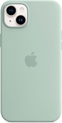 جراب Apple iPhone 14 Plus من السيليكون مع عصاري Magsafe (MPTC3ZM / A)