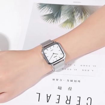 SKMEI Fashion Business Luxury  Waterproof Wristwatch Quartz Watches for Women 1555.