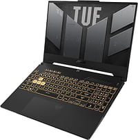 ASUS FA507RM-ES73 TUF Gaming A15 2022 Gaming Laptop, 15.6 Inch 300Hz FHD Display, AMD Ryzen 7 6800H CPU, GeForce RTX 3060 GPU, 16GB DDR5 RAM, 512GB PCIe SSD, Wi-Fi 6, Windows 11 Home, Mecha Gray