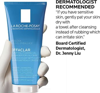 LA ROCHE-POSAY Effaclar Foaming Cleansing Gel For Oily And Acne Prone Skin - 200ml