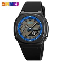 SKMEI Men Electronic Watch  Duplex Watch 50 meter Waterproof Multifunctional Wristwatch Fashion Business Style For Men 2091.