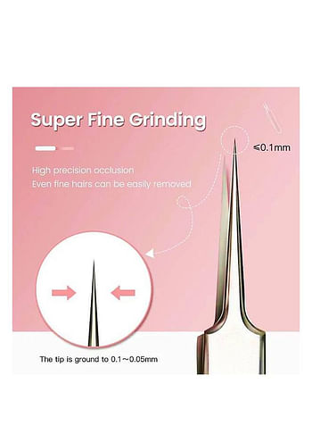 We Happy Protective Tweezer for Unwanted Hair and Blackhead Removal