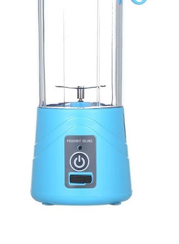 Portable and Rechargeable Battery Juice Blender HTC-122B Blue