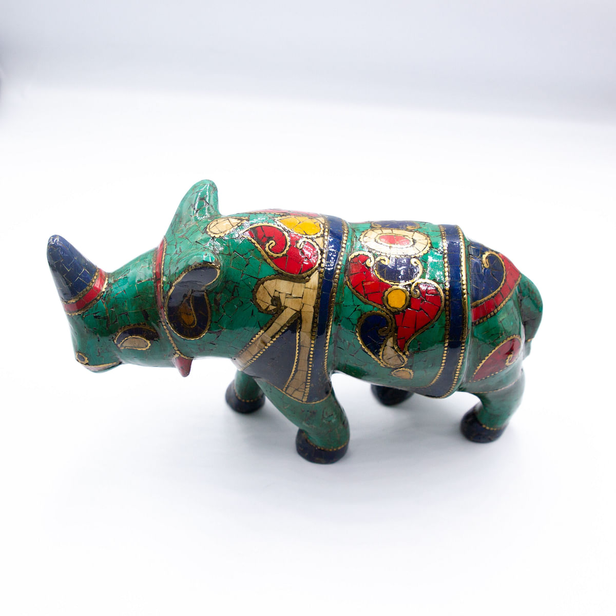 Stone Rhino - Made in Nepal