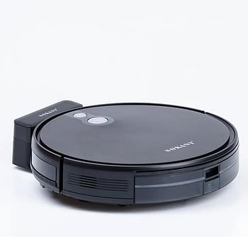 Sokany SK-13016 robotic vacuum cleaner self charging remote control and advanced navigation system suitable for hard floor carpet and pet hair - Black