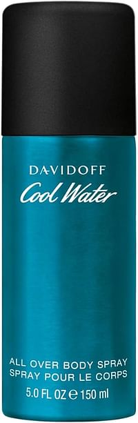 DAVIDOFF COOL WATER (M) 150ML BODY SPRAY