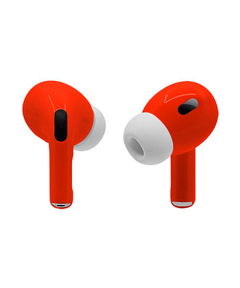 Apple Airpods Pro (2nd Generation) Customized By Caviar Glossy Scarlet Red