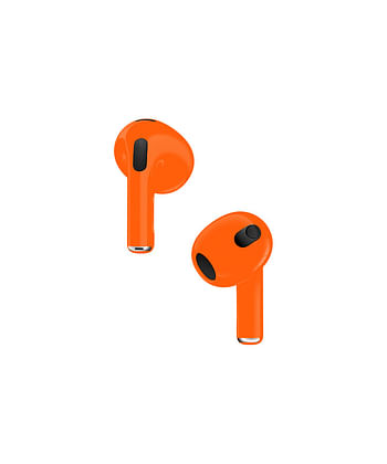 Caviar Customized Apple Airpods (3rd Generation) Glossy Neon Orange