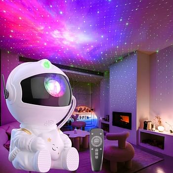 Galaxy Star Astronaut Projector LED Night Light Starry Sky Projector Lamp Decoration Bedroom Room Decorative