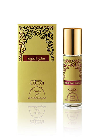 5 Pieces Ultimate Roll On Collection Authentic Arabic Fragrance Oil Perfume Nabeel, Dahn Al Oud, Amiri, Nasaem, Jannet El Firdaus 6 ML