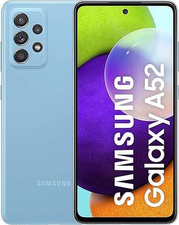 Samsung Galaxy A52 - Smartphone 128GB, 6GB RAM, Dual Sim, Blue