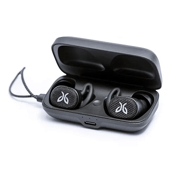 Jaybird Vista 2 SE True Wireless Bluetooth Headphones with Charging Case - Premium Sound, ANC, Sport Fit, 24 Hour Battery, Waterproof Earbuds with Military-Grade Durability - Black, Includes Pouch