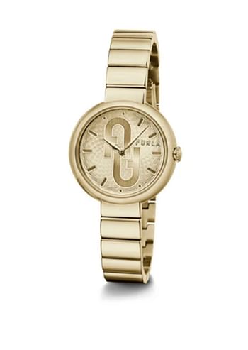 Furla Watches Dress Watch (Model: WW00005009L2), Gold Tone, Gold Tone