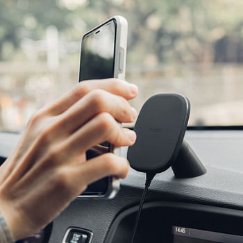 Moshi - SnapTo Magnetic Car Mount with Wireless Charging