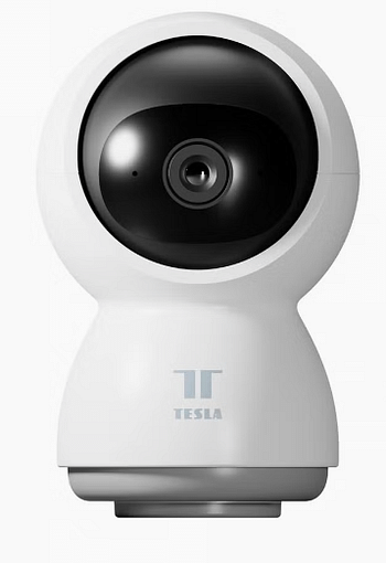 Tesla Smart Security Camera 360, Full HD Resolution, Pan and Tilt, Motion and Sound Detection, Two way audio Wi-Fi, microUSB