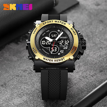 SKMEI 2065 Shockproof Clock Fashion Waterproof Military Mens Wristwatches Sport Electronic Digital Men Watch