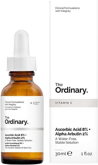 The Ordinary Ascorbic Acid 8% + Alpha Arbutin 2%, 30 ml, Vitamin C (30ml)