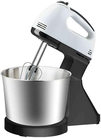 Scarlett MM-133K Super 7 Speed Hand Mixer Electric Stainless Steel Drum Egg Beater, Kitchen Mixer