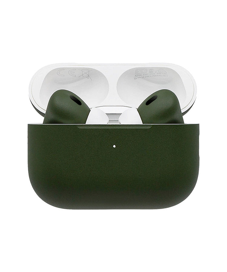 Apple Airpods Pro (2nd Generation) Customized By Caviar Matte Army Green