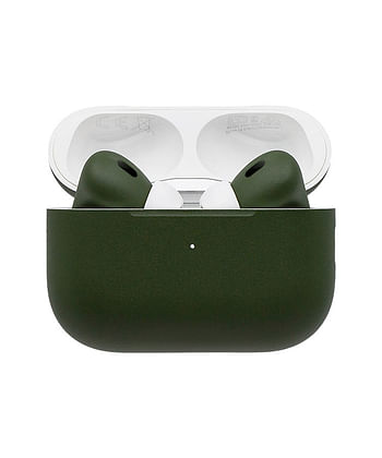 Apple Airpods Pro (2nd Generation) Customized By Caviar Matte Army Green