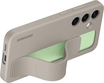 Samsung Galaxy S24 Standing Grip Case, Taupe