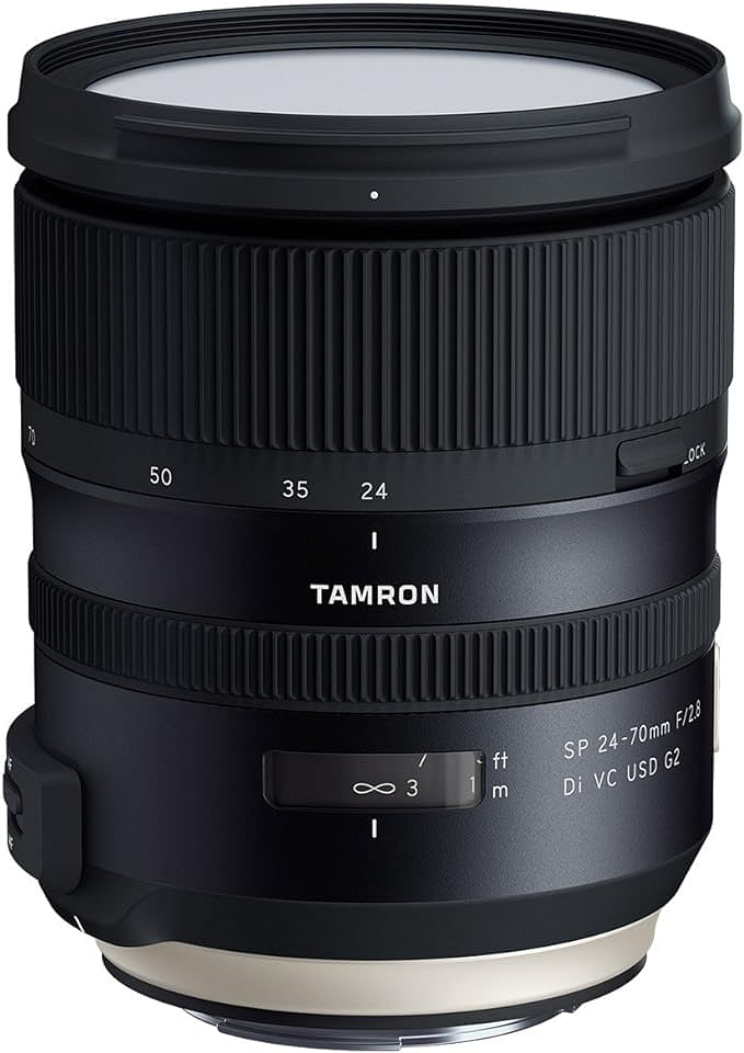 Tamron 24-70mm F/2.8 DI VC USD G2 SP For Canon DSLR Cameras A032E - Black