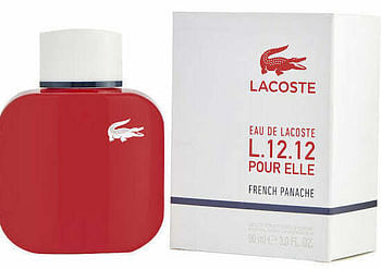 LACOSTE EAU DE LACOSTE L.12.12 FRENCH PANACHE (W) EDT 90ML