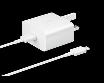 Samsung 15W Power Adapter WithTypC, Cable (EP-T1510XWEGAE), White