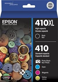 Epson 410 (5 Pack) Claria Premium Ink Cartridge (T410XL-BCS)