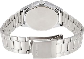 Casio Stainless Steel Mens Watch Dial MTP-V006D-1BUDF / Silver