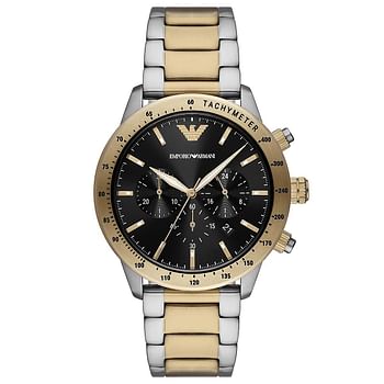 Mens Emporio Armani Watch AR11521 - Silver Gold