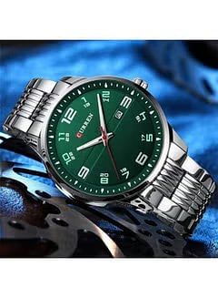 CURREN Fashion Design Stainless Steel Quartz Watch Casual Simple Wrist Luminous Watch For Men 8411