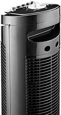 BLACK+DECKER 50W Tower Fan 3 Speeds Low/Medium/High 65°, Wide Oscillation Adjustable Portable/Travel Friendly Design with 120 min Timer, For The Perfect Temperature TF50-B5