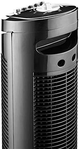 BLACK+DECKER 50W Tower Fan 3 Speeds Low/Medium/High 65°, Wide Oscillation Adjustable Portable/Travel Friendly Design with 120 min Timer, For The Perfect Temperature TF50-B5