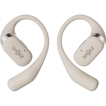 Shokz Openfit True Wireless Earphone With Dual Noise-Cancelling Microphones (T910BG) Beige