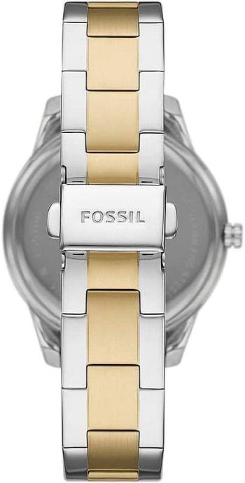 Fossil Women's Stella Sport Multifunction, Two-Tone Stainless Steel Watch, ES5107 - Silver And  Gold
