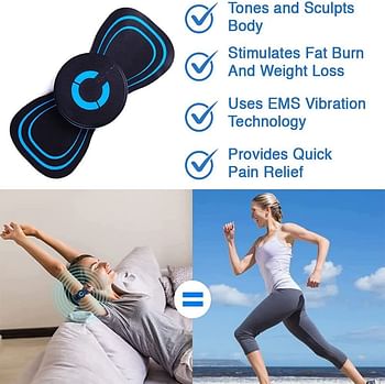 Mini Massage Patch Vibration Muscle Relaxation 2pcs