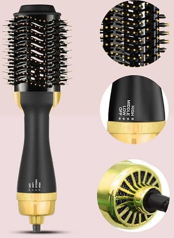 Hair Dryer Hot Air Brush - Volumizing Styler - Professional Dryers